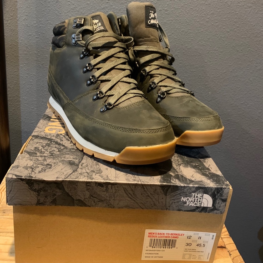 The north face back to Berkeley redux leather camo
